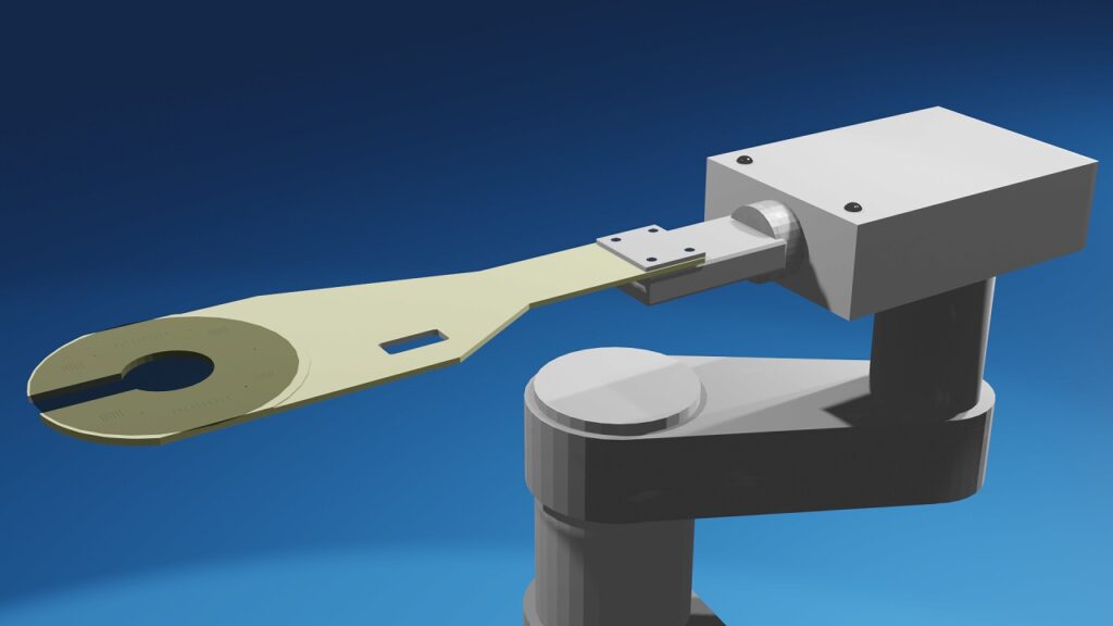 Wafer Probe 裝置用傳送手（吸附/伯努利一體型，厚度2.4t）|Ceramics Design Lab